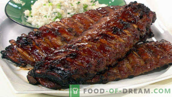 How to cook pork ribs in the oven, simple and tasty