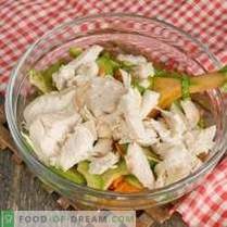 Chicken Salad with Avocado and Cucumber