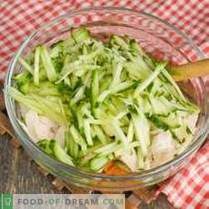 Chicken Salad with Avocado and Cucumber