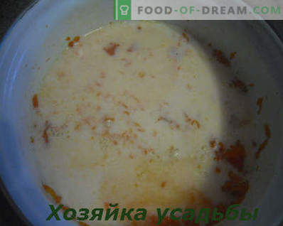 How to cook pumpkin porridge in milk, step-by-step recipe with a photo