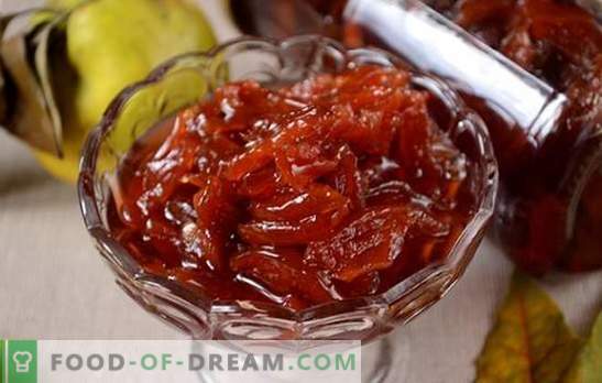 Quince jam slices - amber miracle! How to make quince jam: author's step by step photo-recipe