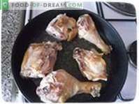 Chicken in Italian. Step-by-step recipe with photos.