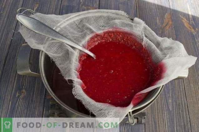 Raspberry Jelly for the winter