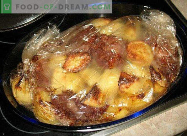 How to cook potatoes in the microwave with cheese, meat, bacon, fries, boiled