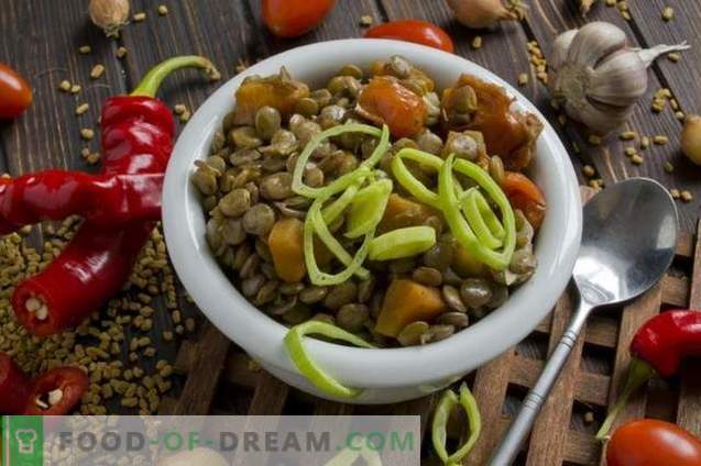 Indian lentil dal with fenugreek