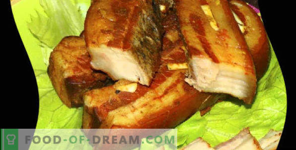 Salo in onion peel is the most delicious recipe, how to salt correctly, how much to cook.