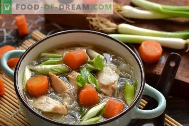Chinese Chicken Soup with Funchoza