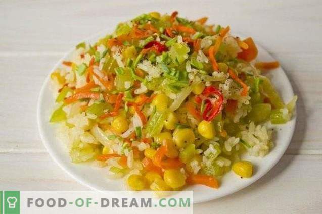 Peking rice with vegetables