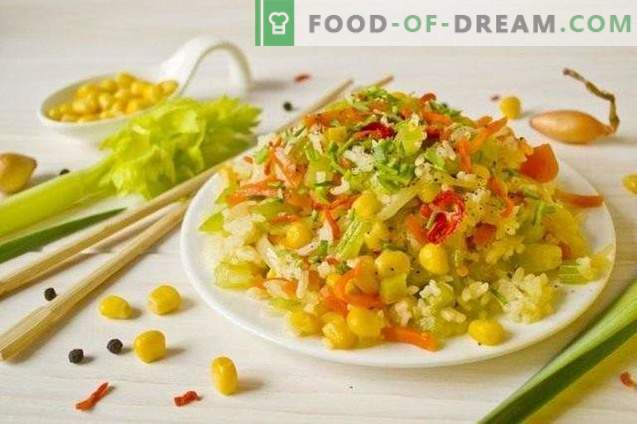 Peking rice with vegetables