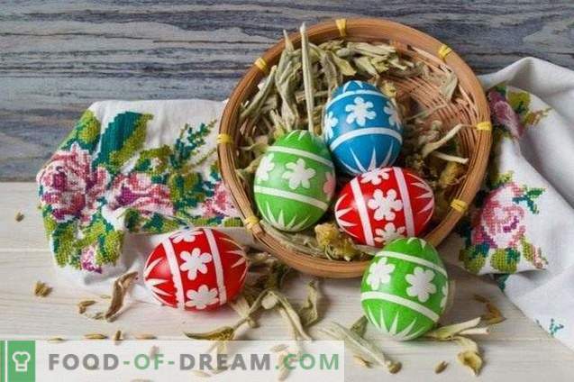 Beautiful Easter eggs do-it-yourself