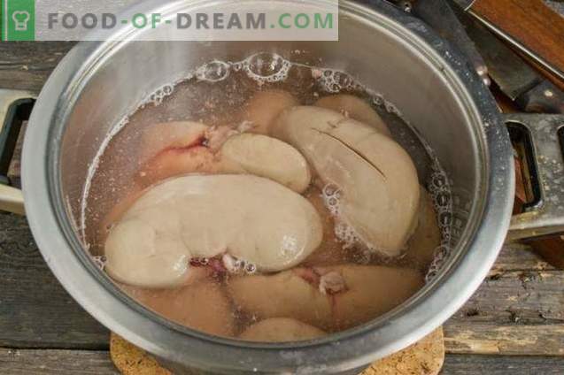 How to boil odorless pork kidneys?