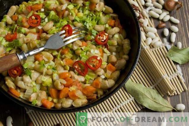 Vegetable stew with beans