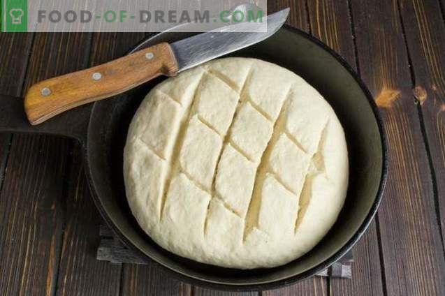 Homemade Yeast Bread in the Oven