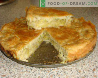 Sandwich with cabbage, cabbage pie from shortcrust dough, recipes