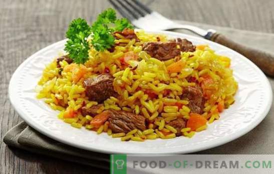How dietary or vegetable tasty pilaf in a slow cooker? A selection of recipes for tasty pilaf in a multi-cooker made of different meat or fish