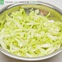 Vegetable salad with lemon-onion dressing