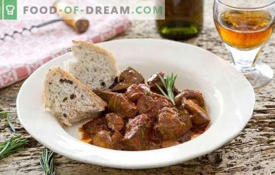 Pork liver in a slow cooker - fried, baked, soufflé. A selection of different recipes of dishes from pork liver in a slow cooker