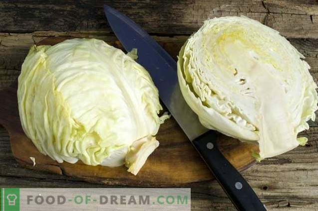 Vegetarian schnitzel from cabbage