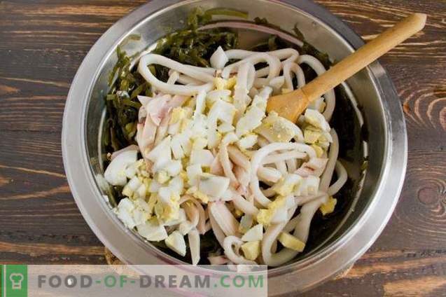 Korean Squids - Delicious Seafood Salad
