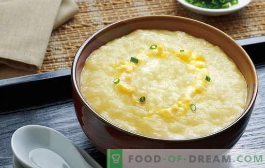 How to cook delicious corn porridge with milk? The best recipes and secrets of cooking corn porridge on milk from cereals or flour