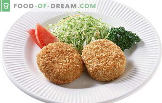 Squid cutlets are the fastest in the world! Squid meatball recipes: with cheese, mintai, chicken, crab sticks