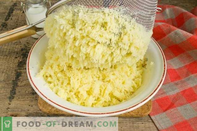 Kartupeļu biezenis - recepte ar pienu un sviestu