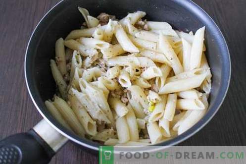 Flea pasta: master recipe