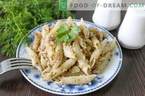 Flea pasta: master recipe