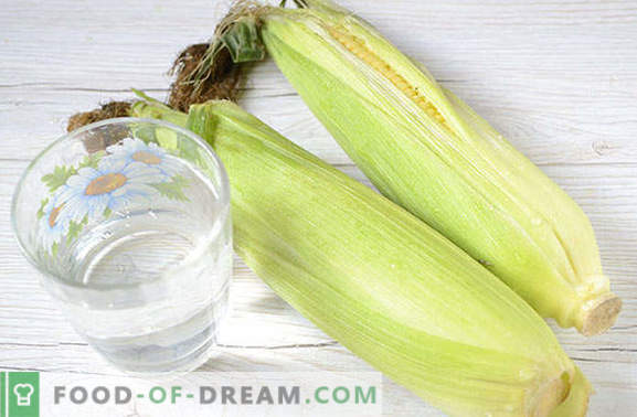 Cómo congelar el maíz en granos