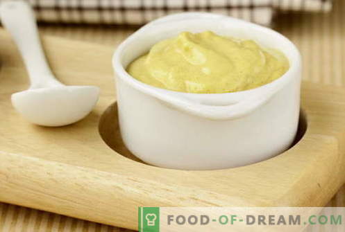 Mustard sauce - the best recipes. How to properly and tasty cook mustard sauce.