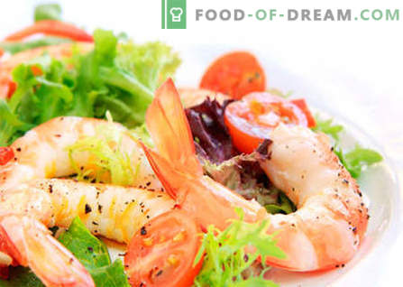Salad with Chinese cabbage and shrimps are the best recipes. Cooking properly salad of shrimp and Chinese cabbage.