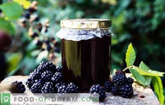 Blackberry jam - prepare a jar of vitamins! Recipes of different blackberry jam for gourmets and their health