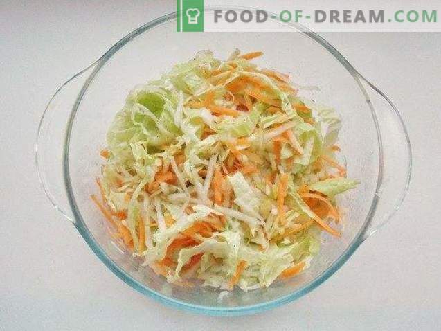 Easy Peking Cabbage Salad