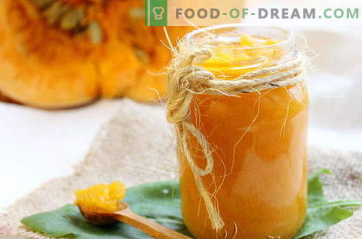 Pumpkin jam - the best recipes. How to properly and tasty cook pumpkin jam.