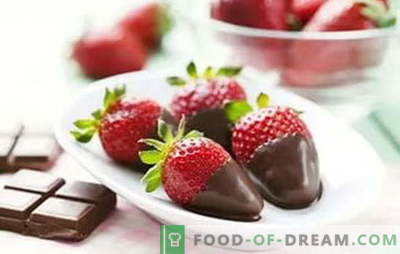 Strawberries in chocolate at home: recipes for a magical dessert. How to cook strawberries in chocolate at home