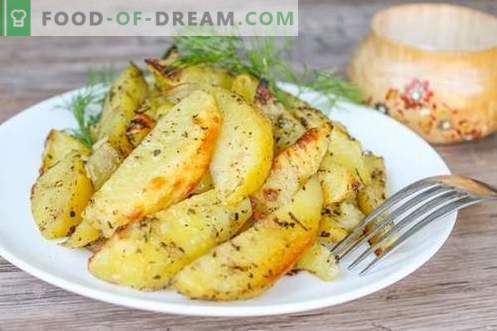 Country-style potatoes are a festive and economical dish!