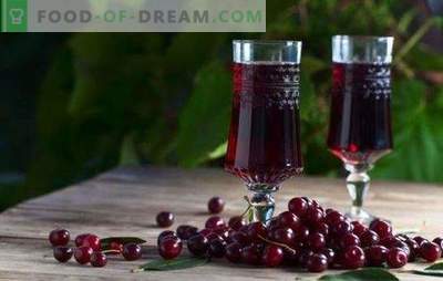 Cherry liqueur at home - the ruby ​​queen on the table! Cooking delicious cherry liqueur at home