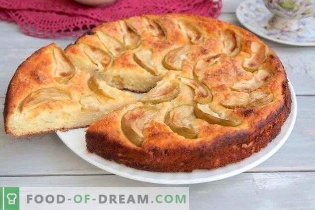 Cheesecake Pie with Apples and Raisins