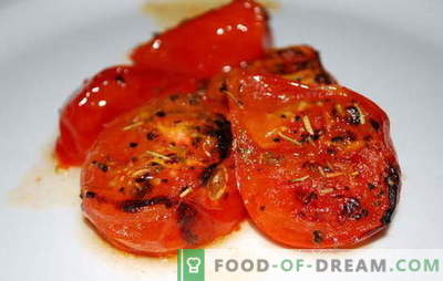 Stewed tomatoes - you can prepare for the winter! Various options of dishes, stewed tomato recipes with poultry, meat, etc.