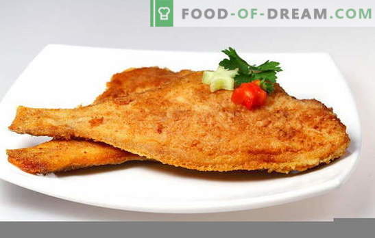 How to fry flounder to make the fish tasty. How to get rid of unpleasant smell and how much to fry flounder