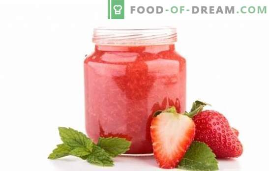 Strawberry jam without cooking - that's where the summer flavor! Recipes of different strawberry jam without cooking for a sweet life