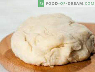 Yeast pizza dough fast, simple recipes