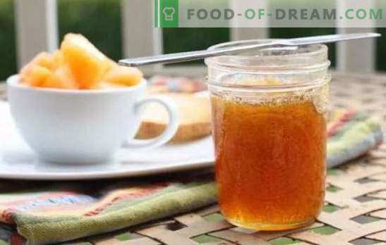 Melon jam: simple recipes for the original dessert. How to cook delicious melon jam for the winter, with apples, with lemon: recipes