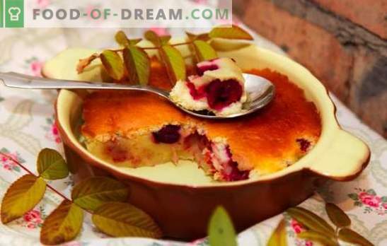 Klafuti with a cherry is a French fairy tale! Recipes amazing clafouti dessert with cherries for sweet joys
