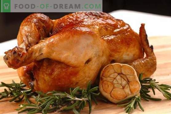 Chicken with garlic - the best recipes. How to properly and tasty cook chicken with garlic.