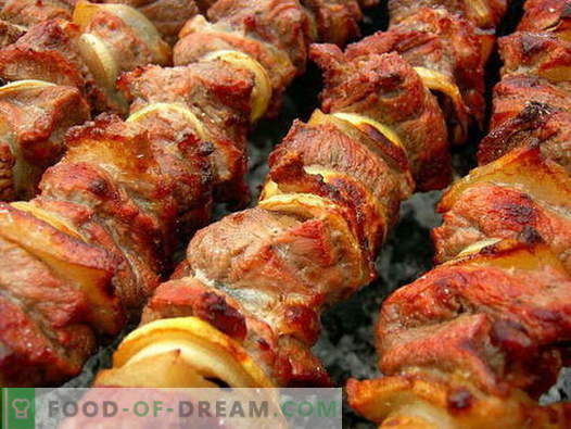Lamb skewers - the best recipes. How to properly and tasty cook lamb skewers.