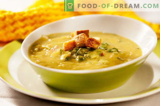 Pea soup with chicken - the best recipes. How to properly and tasty cook pea soup with chicken.