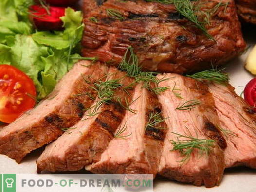 Meat baked in the oven - the best recipes. How to properly and tasty cook meat in the oven.