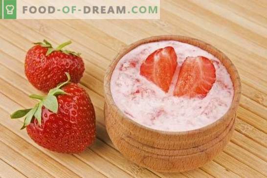 Desserts with strawberries: recipes with photos for a sweet summer. Variants of different desserts with strawberries: cakes, creams, ice cream, pastila