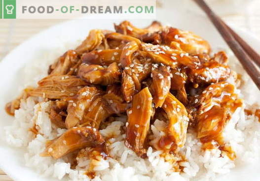 Teriyaki chicken - the best recipes. How to properly and deliciously cook teriyaki chicken.